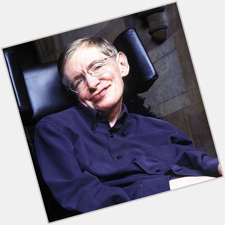 Happy birthday, Stephen Hawking!    