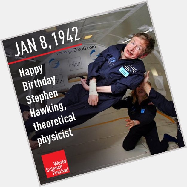 Happy Birthday wishes to the extraordinary Stephen Hawking, an inspiration to all. 