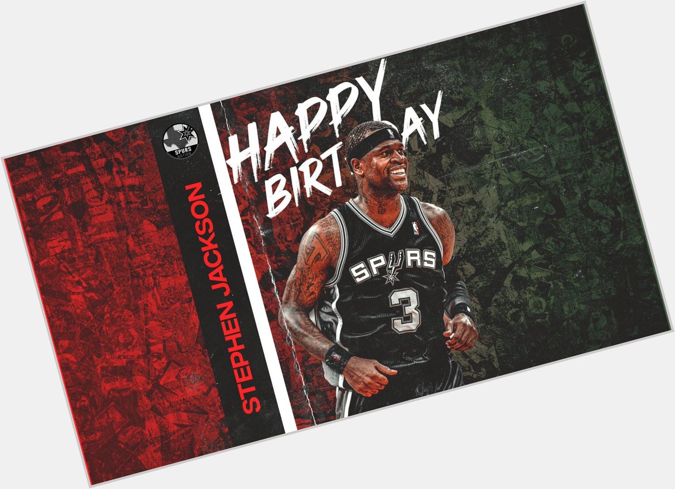 Join Spurs Nation in wishing 1x NBA Champion, Stephen Jackson, a happy 42nd birthday!  