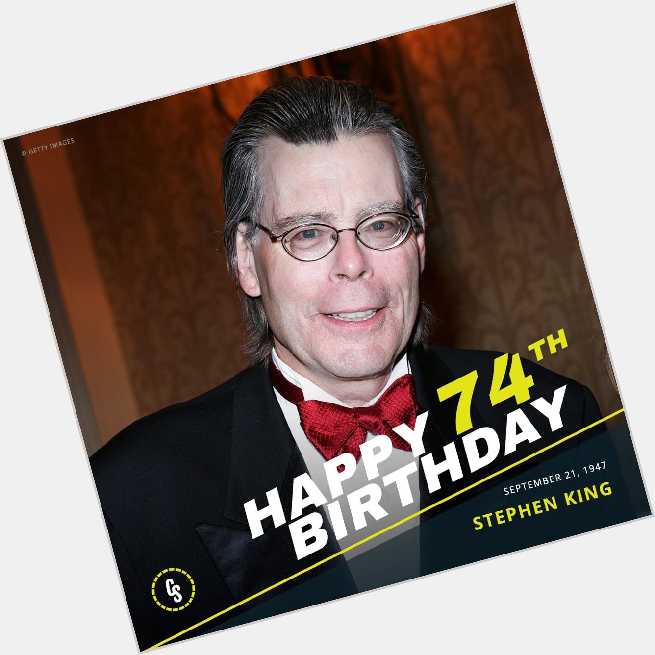 Happy 74th Birthday to the Master of Horror (and beyond) Stephen King! 