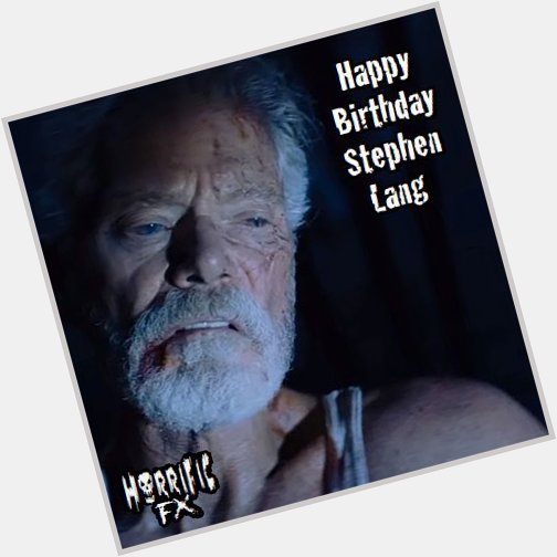 Happy birthday to legendary actor Stephen Lang who was born on this day in 1952!! 