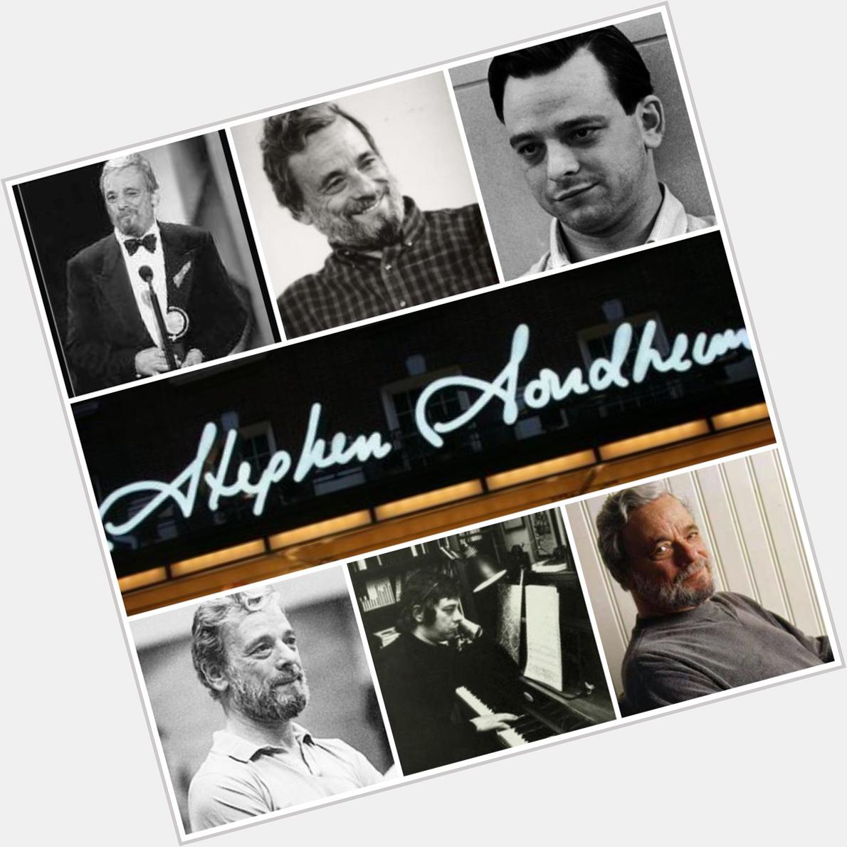 Happy birthday to Stephen Sondheim!! What is your favorite Sondheim show? 