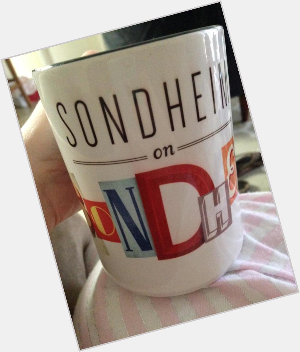 Happy Birthday Stephen Sondheim! Perfect mug for today\s coffee.   