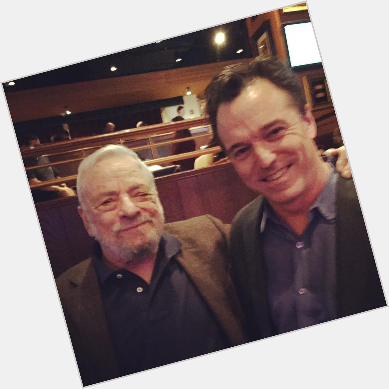Happy birthday to Mr Stephen Sondheim! I\ve been lucky enough to design 9 of his shows 