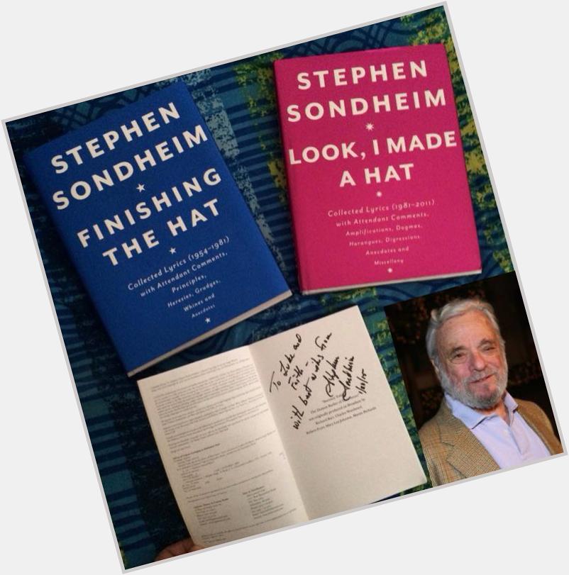 Happy birthday to God Himself, Stephen Sondheim  