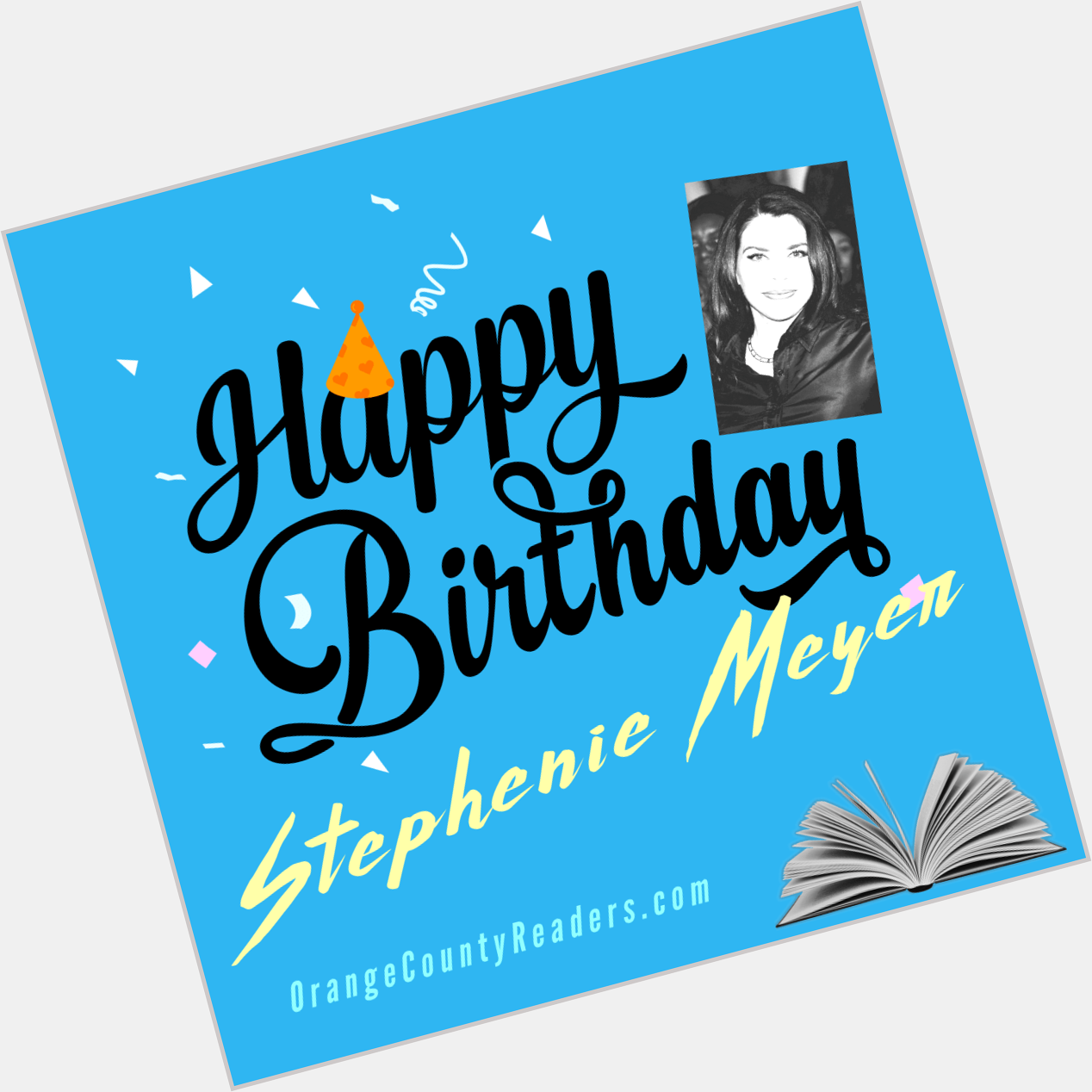 Happy Birthday Authors | Stephenie Meyer   
