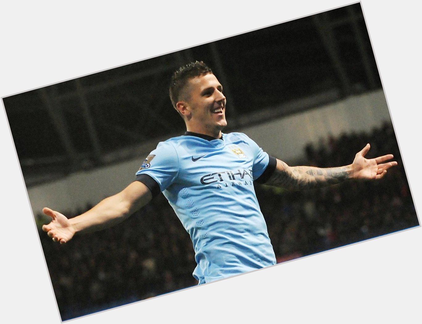 Stevan Jovetic is 25 today, should anybody want to wish him a Happy Birthday... or make him a cake. 