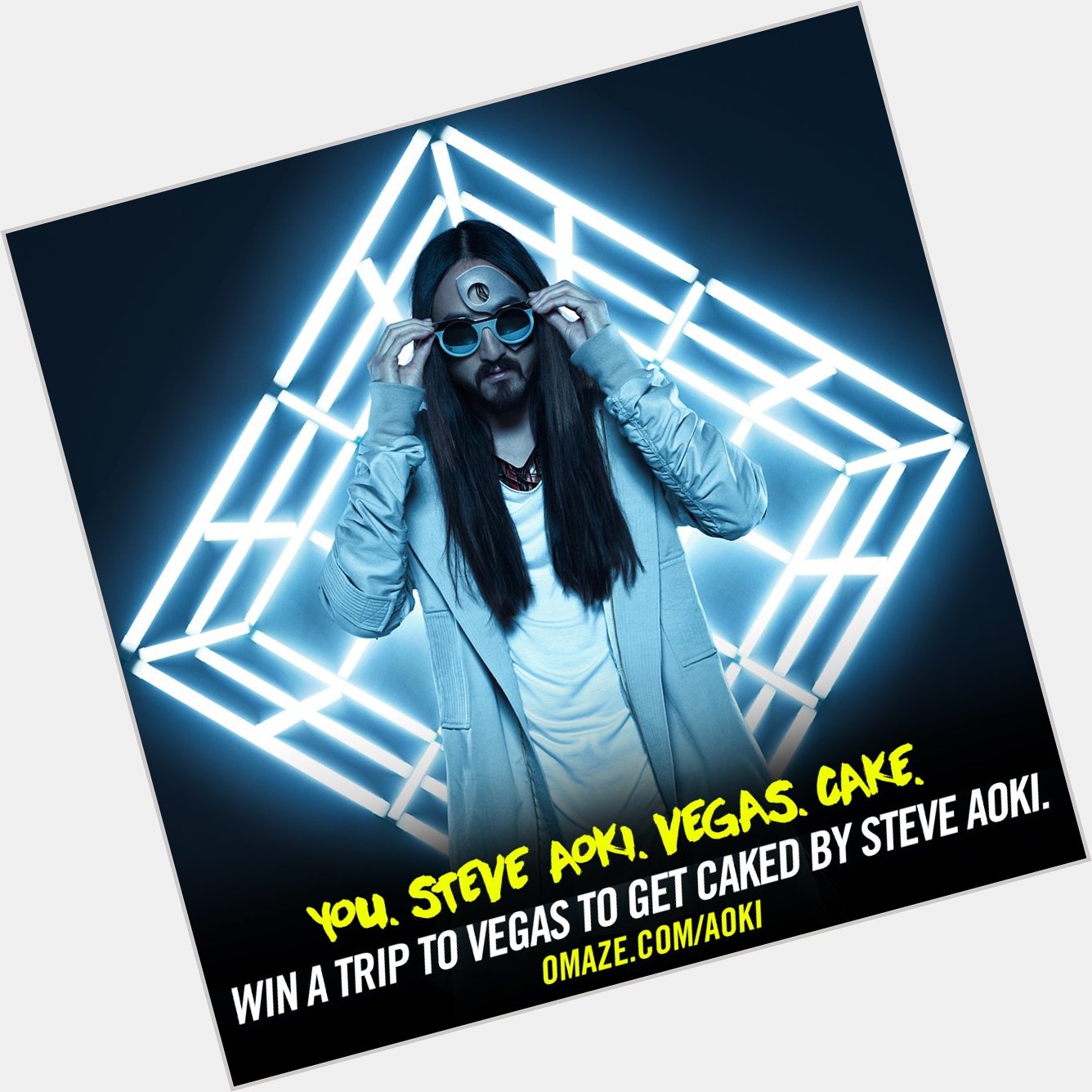 Happy Birthday to Steve Aoki! Celebrate & enter to be his VIP in Vegas + get caked! ENTER:  