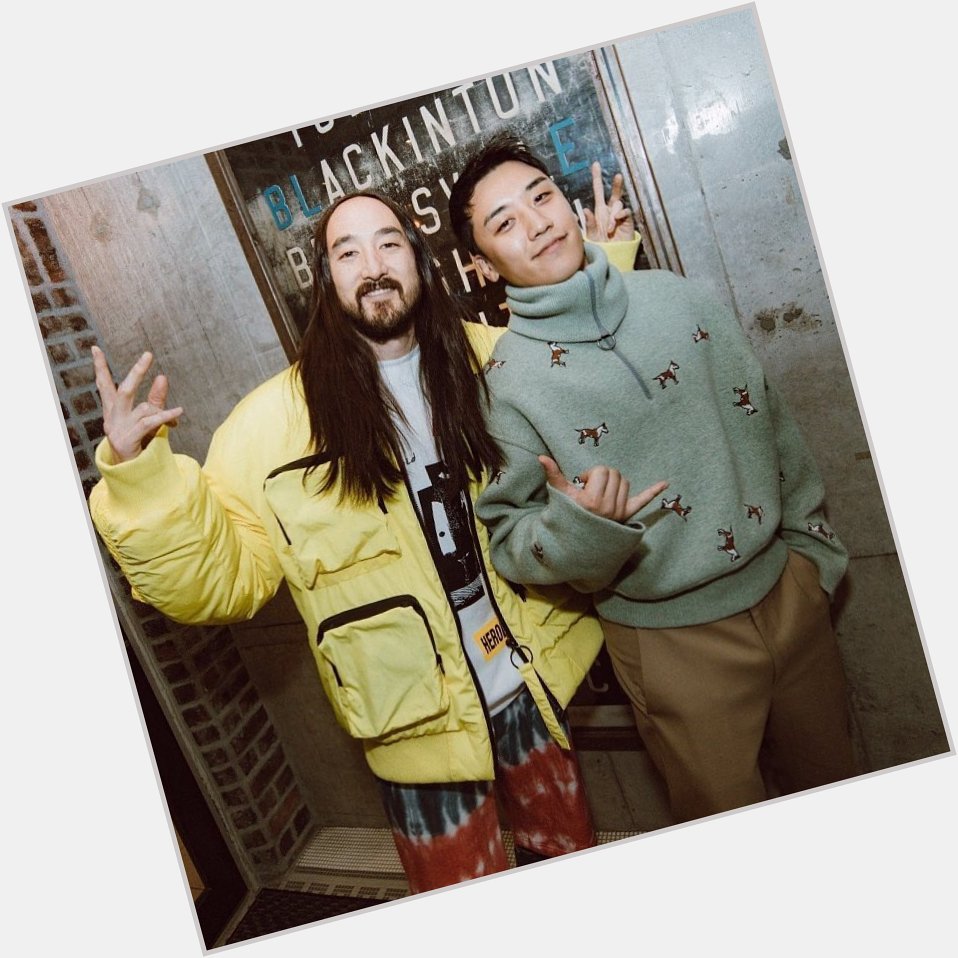 Steve Aoki update with in Tokyo ~ Happy birthday brother! seungriseyo   
