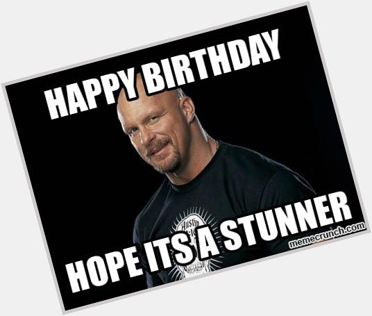 Happy birthday Stone Cold Steve Austin! The Rattlesnake turns 50 today!!     