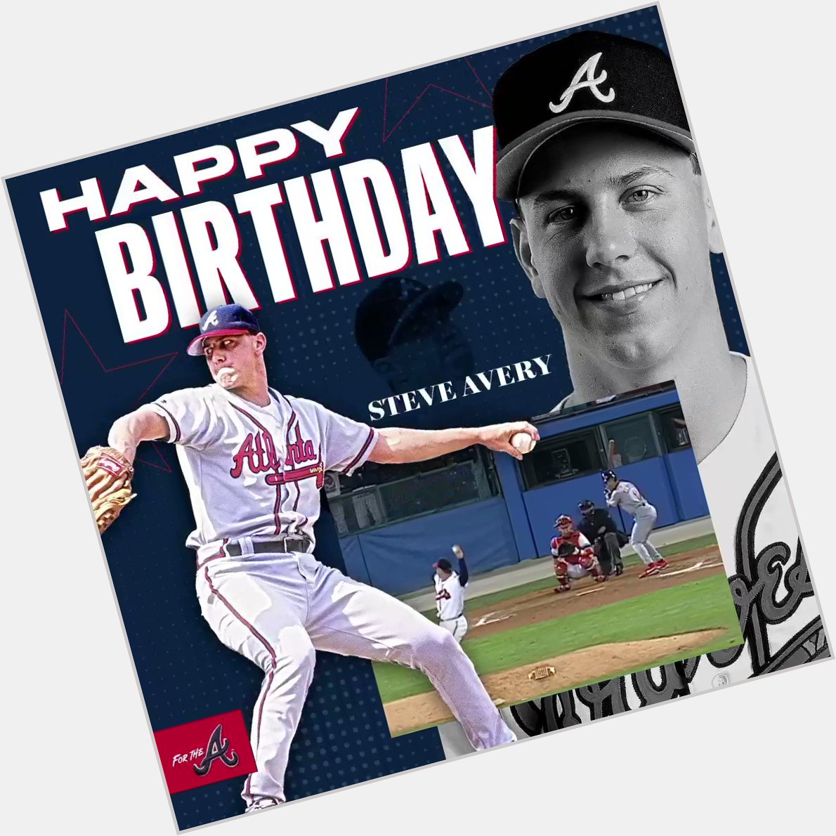     Happy Birthday to one of my favorite Braves!!  Happy Birthday to Braves legend Steve Avery! 
