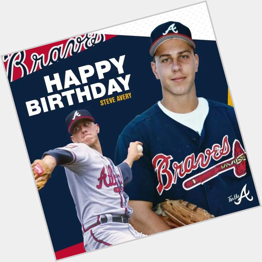 Happy Birthday to retired MLB pitcher Steve Avery! 
