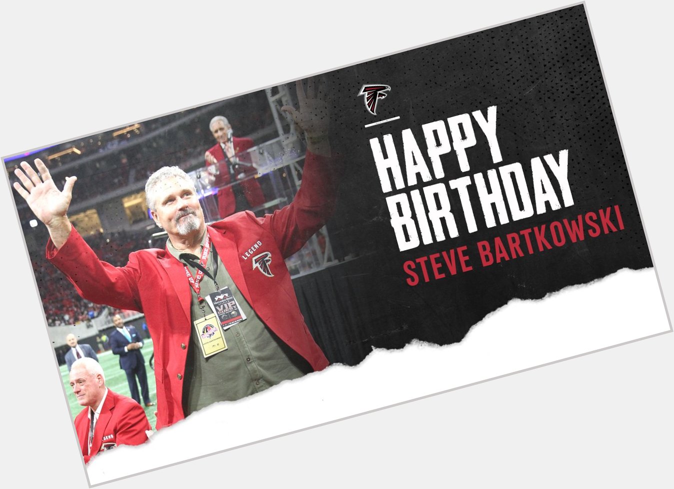 1  5  4  career passing touchdown as a Falcon. 

Falcons Legend. 

Happy birthday, Steve Bartkowski! 