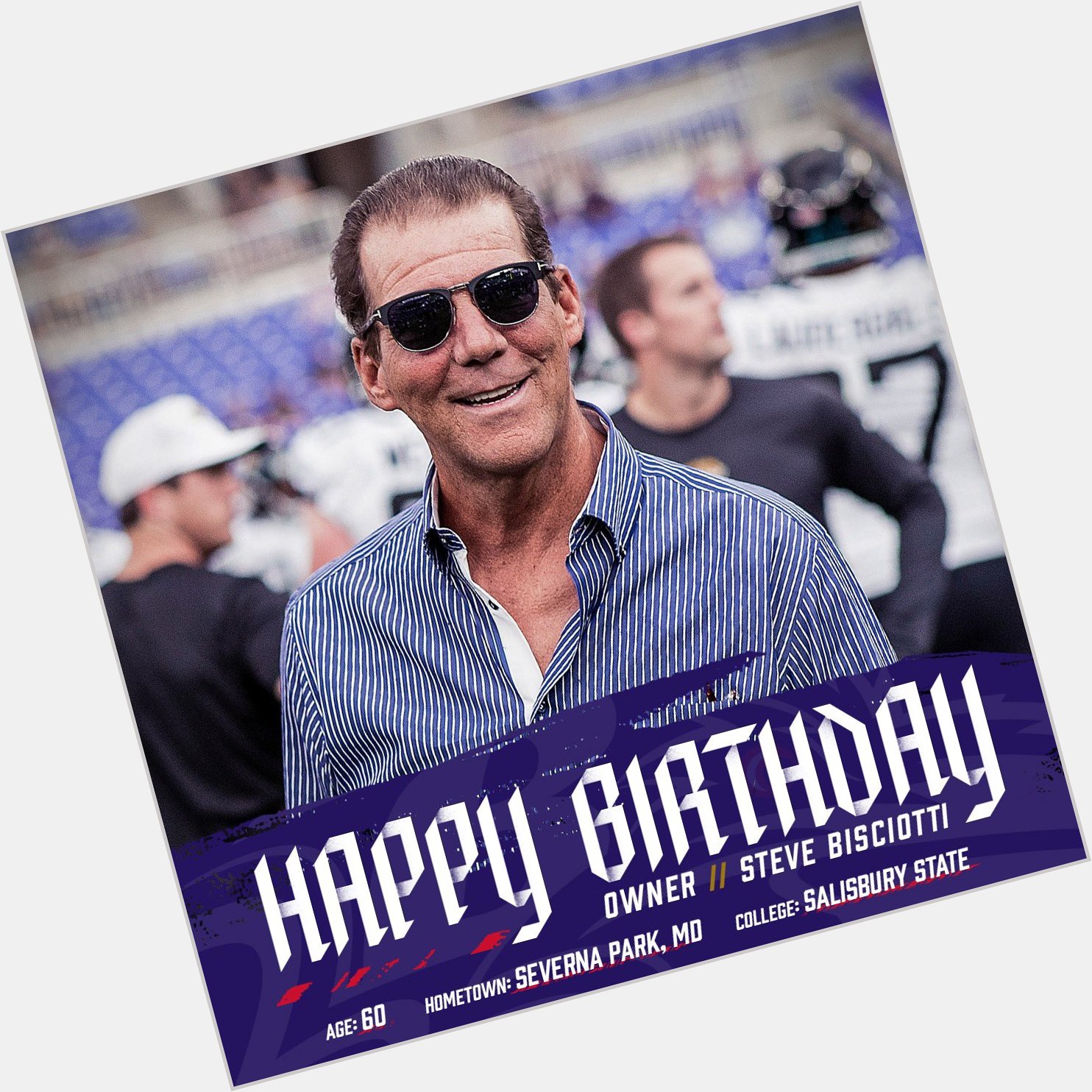 Happy Birthday to Sea Gull Steve Bisciotti!  