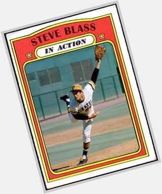 Happy 75th Birthday to pitcher & long time announcer Steve Blass!!!  