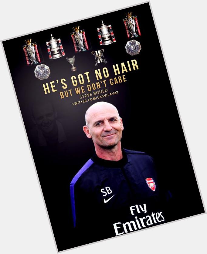 Happy Birthday to Legend and Asst.Manager Steve Bould .52 today . 
pic via ( ) 