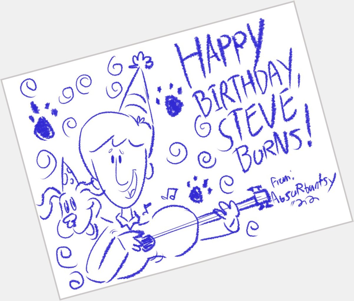 Happy birthday to Steve Burns! 