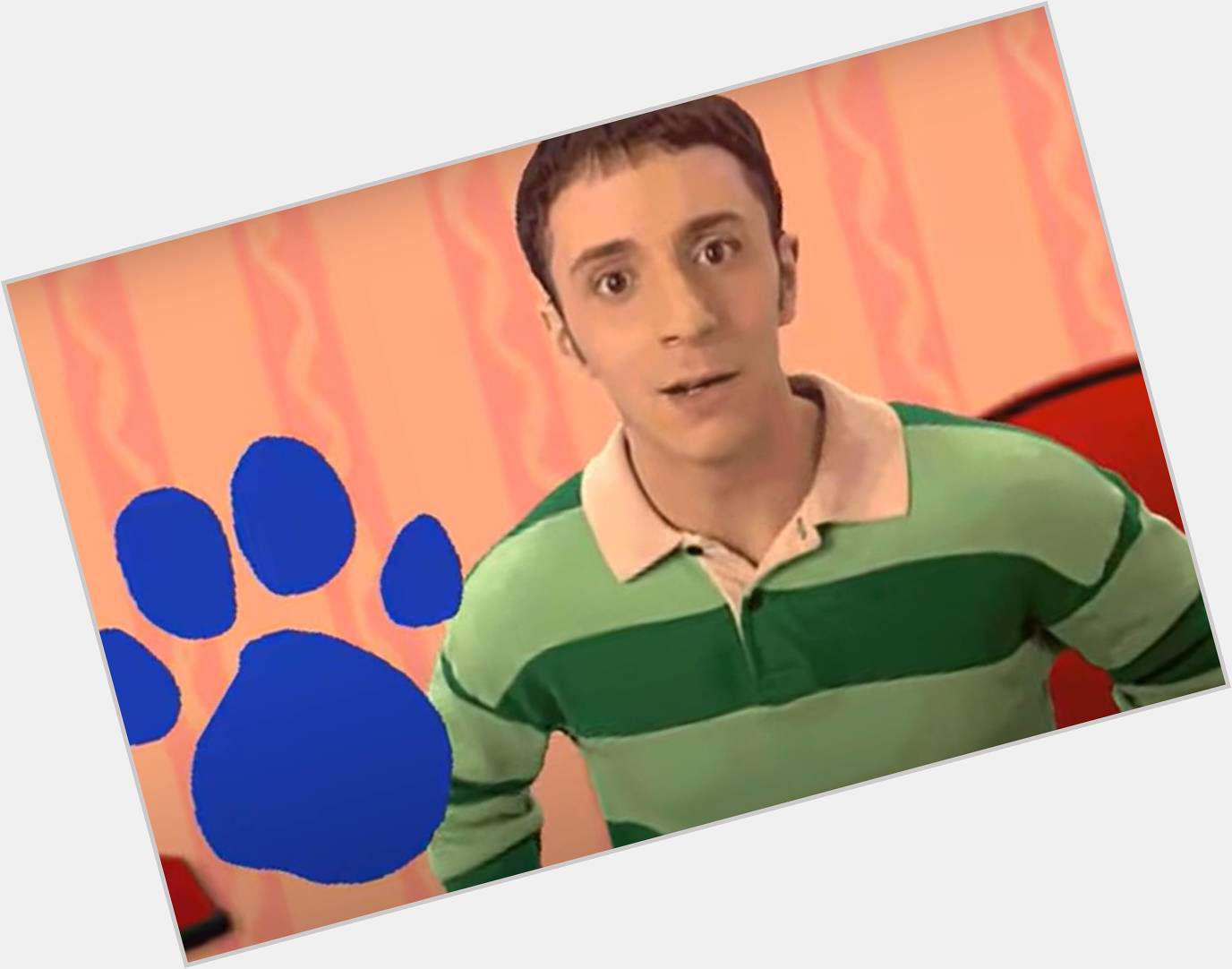 Happy 49th birthday to the original host of Blue\s Clues, Steve Burns. 