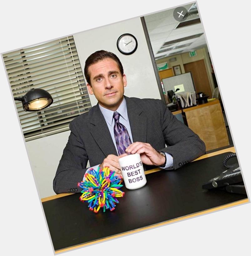 Happy 53rd Birthday to the World\s Best Boss, Steve Carell! 