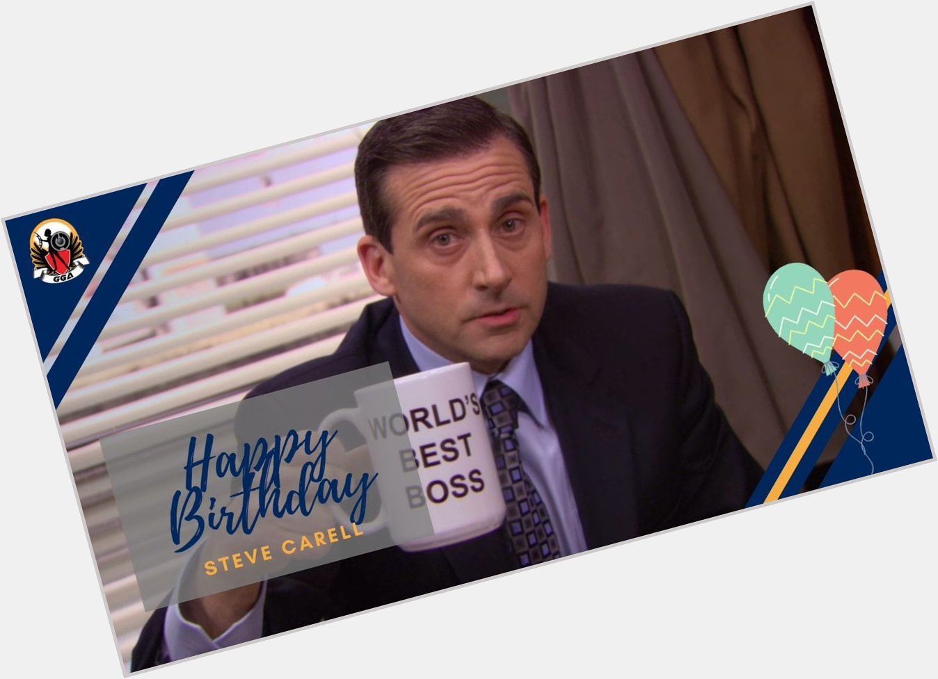 Happy Birthday to the best boss ever - Steve Carell!  Office 