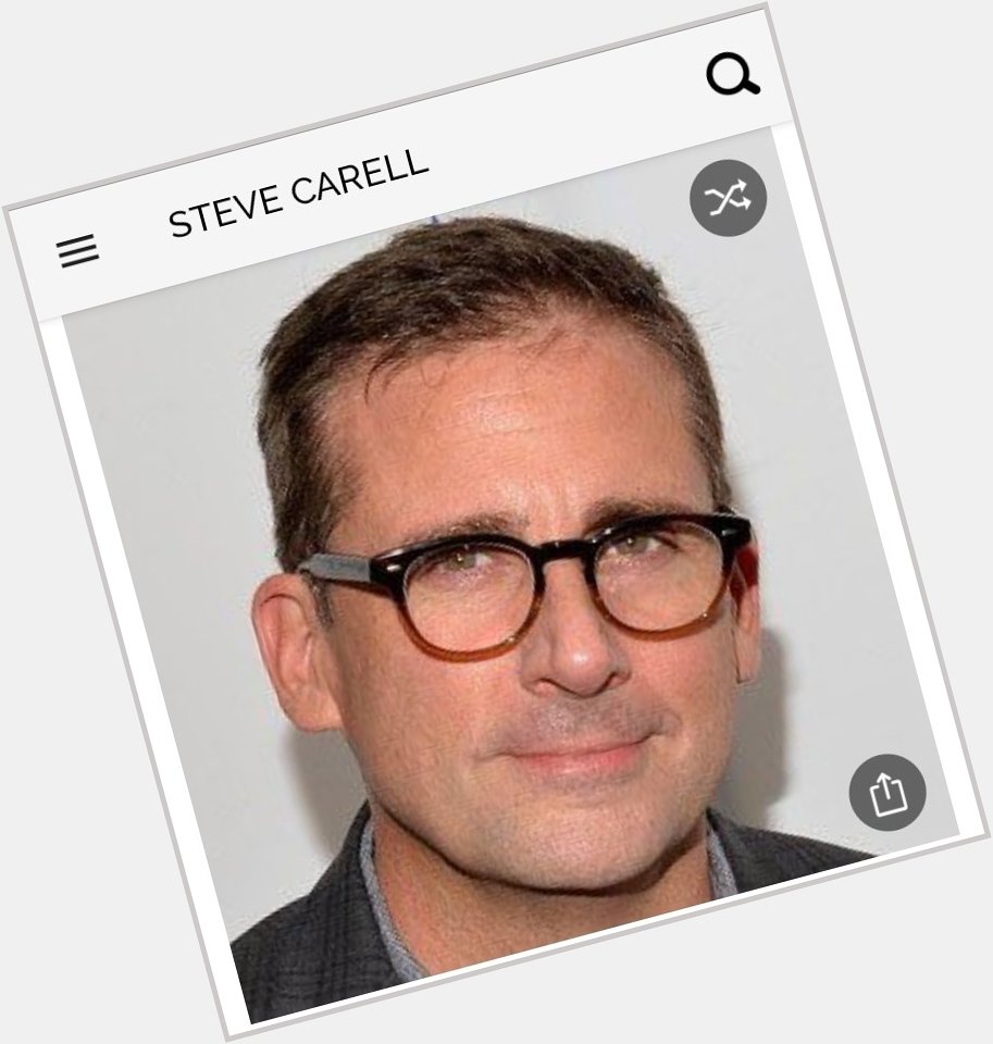 Happy birthday to this great comedian/actor.  Happy birthday to Steve Carell 