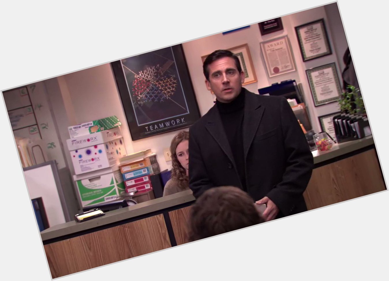 Happy 56th birthday Steve Carell. Steve being Michael Scott and roasting the whole office will forever be funny. 