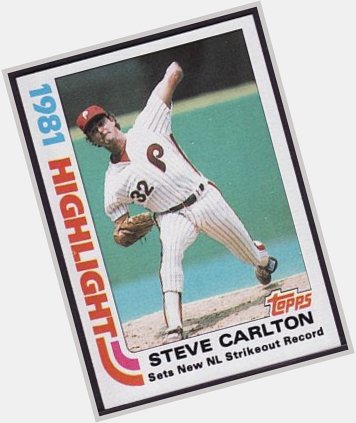 Happy bday Steve Carlton who played entire 1981 season with invisible left forearm. 