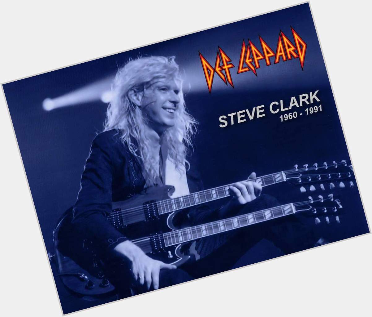 Happy birthday to the late guitarist Steve Clark. RIP 