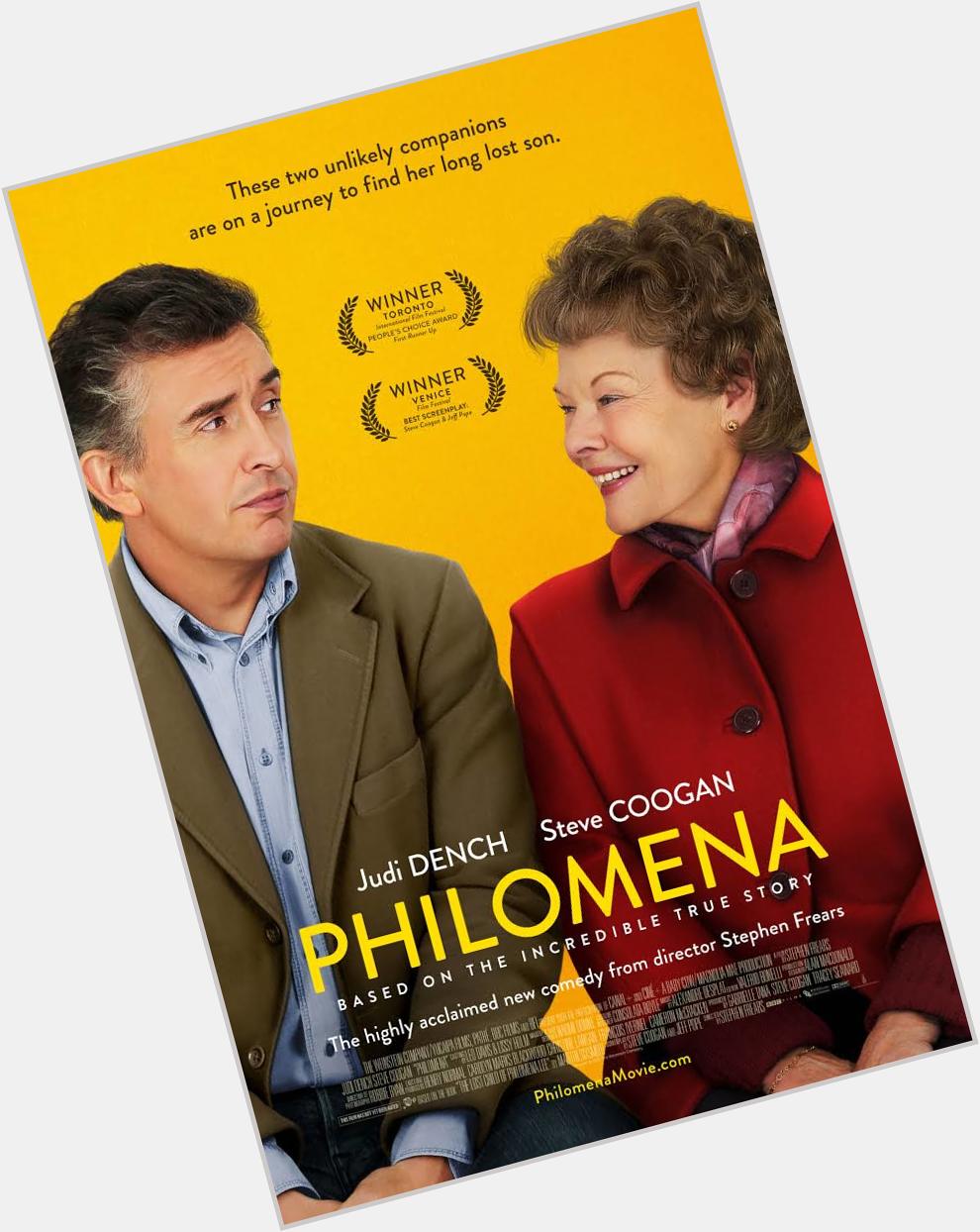 Happy 50th Birthday to Steve Coogan, whose character Martin Sixsmith formed an bond w/ Philomena 