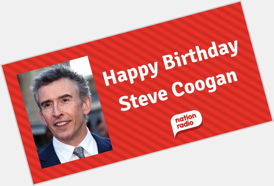 Happy Birthday Steve Coogan, he\s 53 today! 