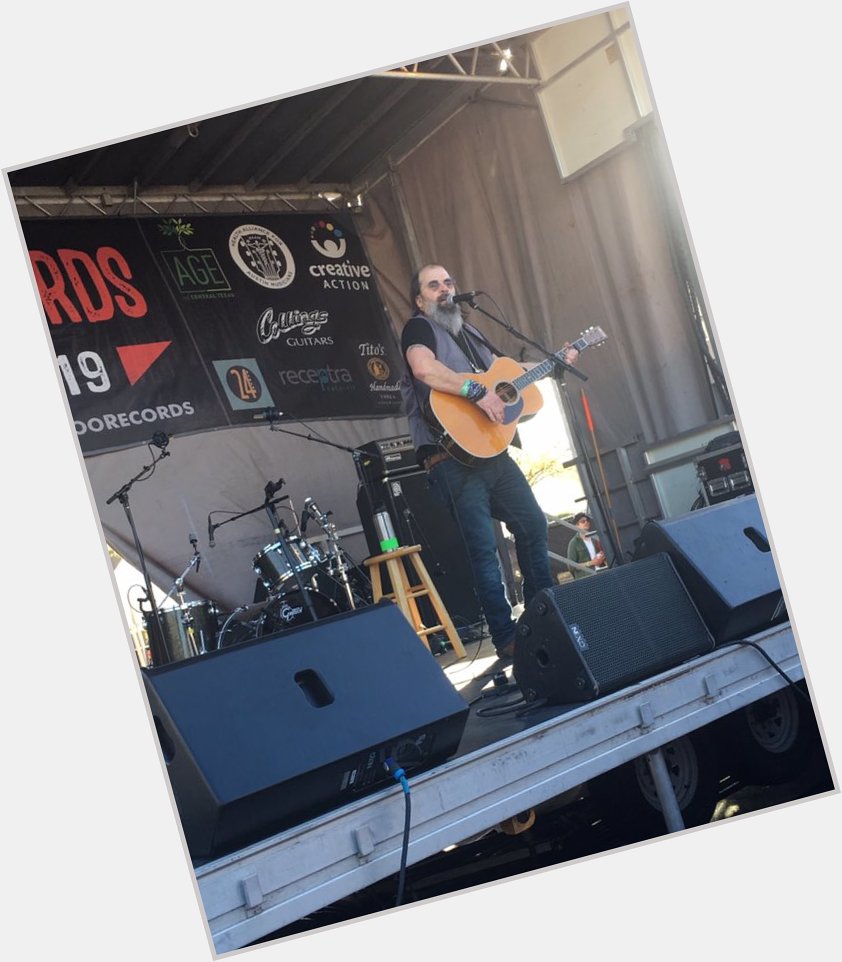  Happy birthday Steve Earle!  Here he is performing during SXSW at Waterloo Records. Great Show! 