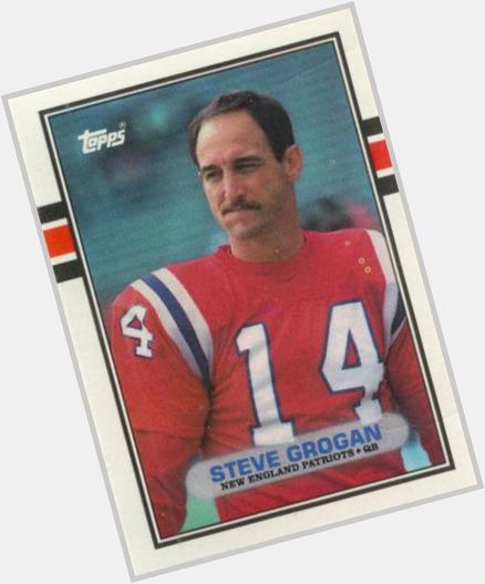 Happy Birthday Steve Grogan! He looks like a long lost Manning brother. 