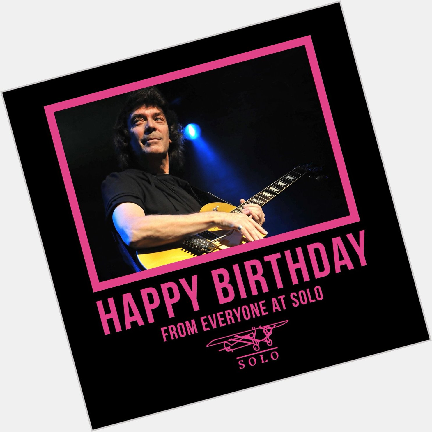 Happy Birthday to the one and only Steve Hackett  