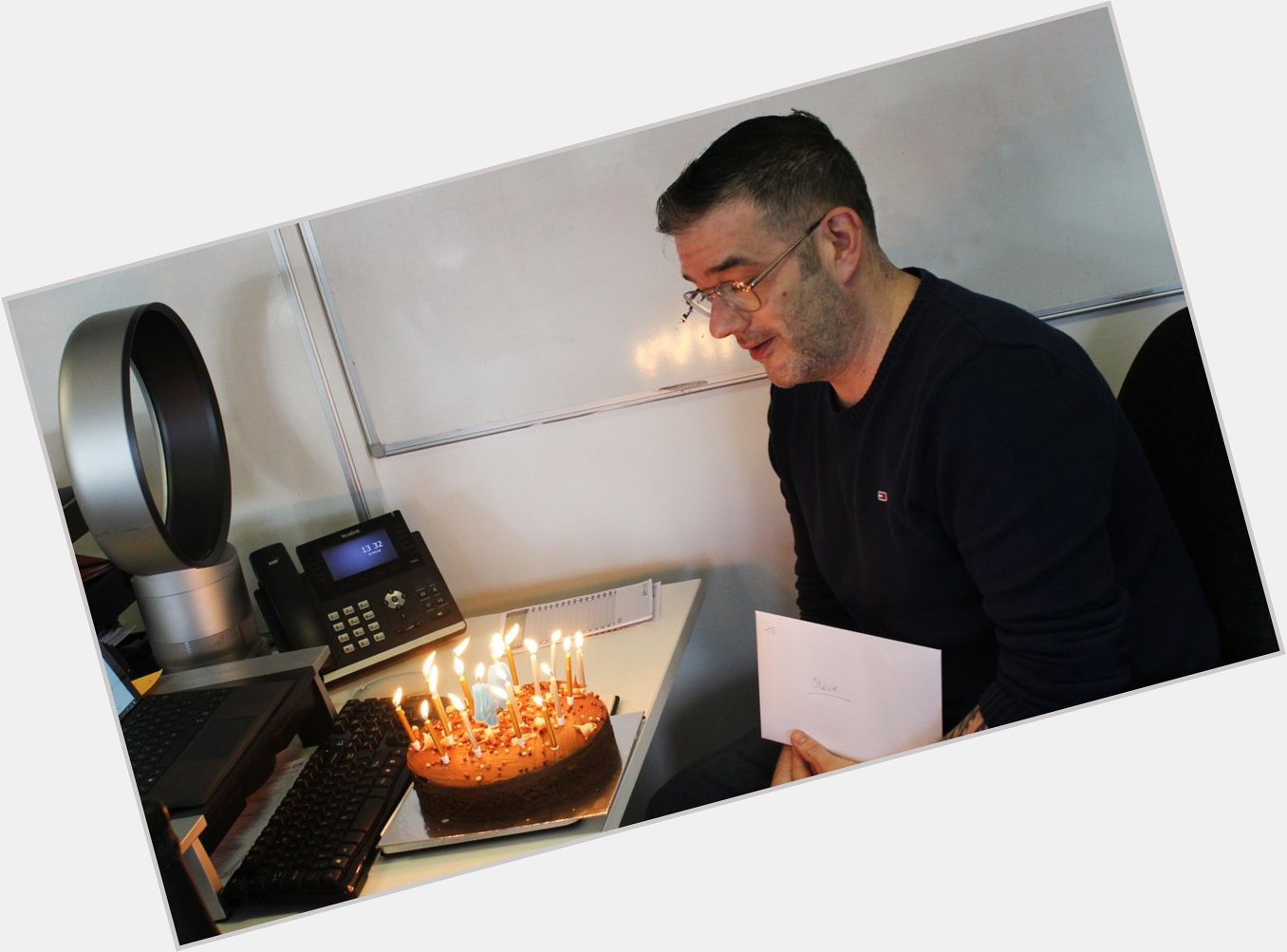 Happy birthday to our Business Development Manager, Steve Halliwell  
