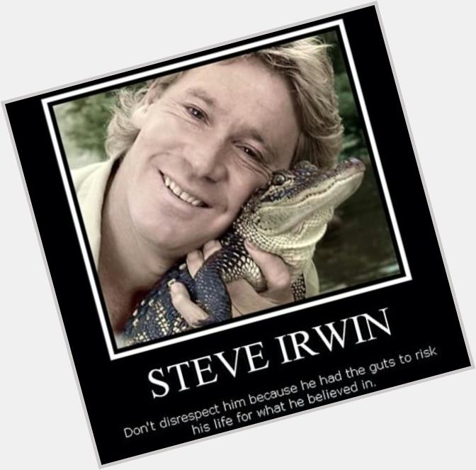 Happy 53rd Birthday Steve Irwin 