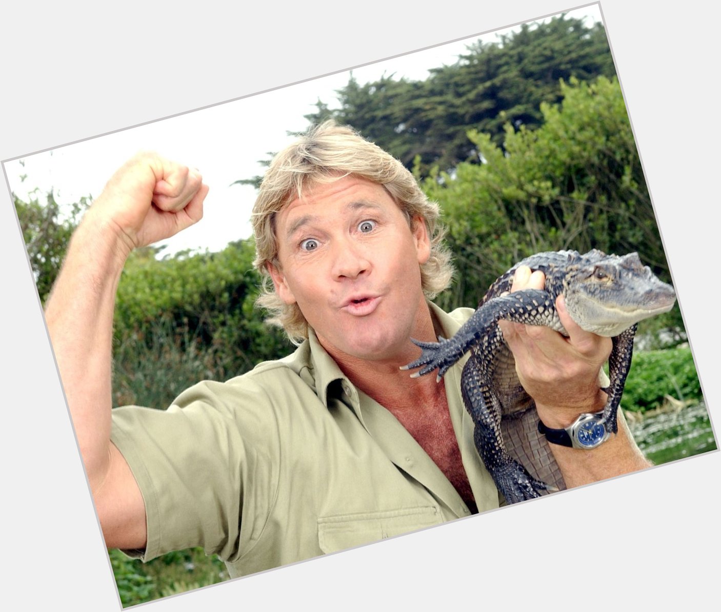 Happy 55th birthday to the guy who made me love nature, Steve Irwin. Rest in peace 