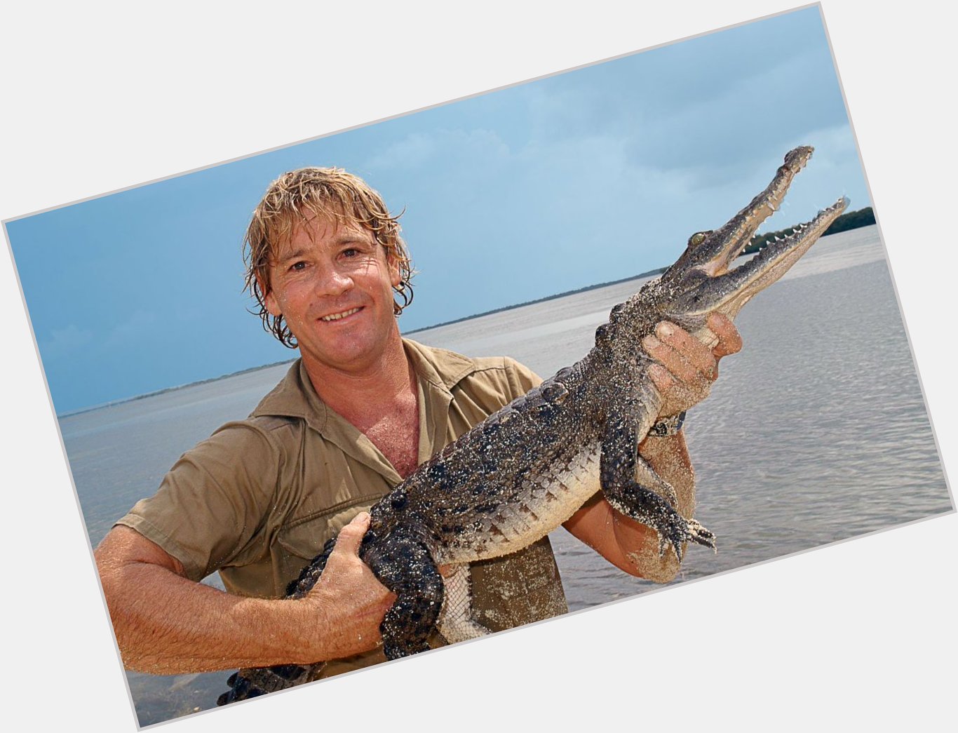 In Memoriam Of The Late and Great Steve Irwin. Happy Birthday and RIP. 