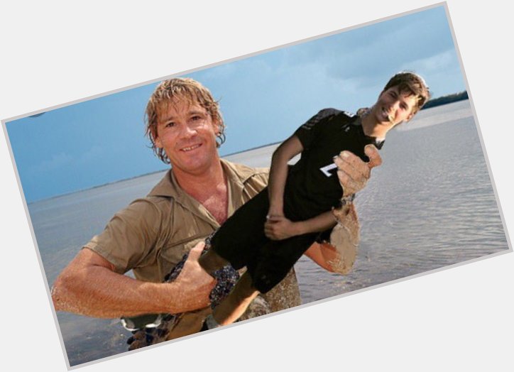 Just learned today that the goat Steve Irwin and I share a rip to my mate  and happy birthday to the animal man 
