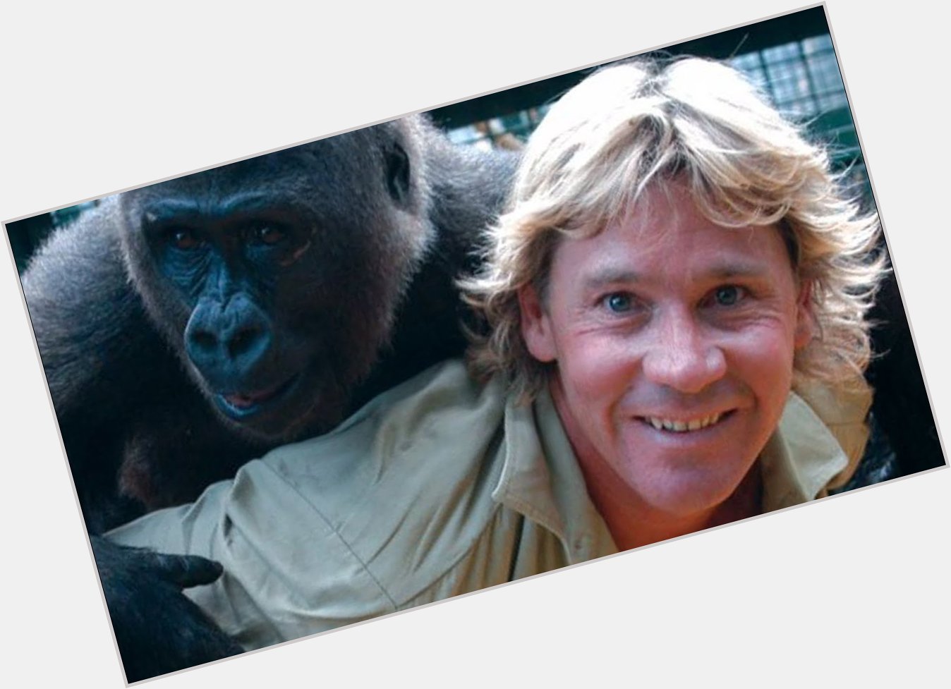 Happy birthday Steve Irwin, you are still one legendary motherfucker and Australia will never forget you!! 