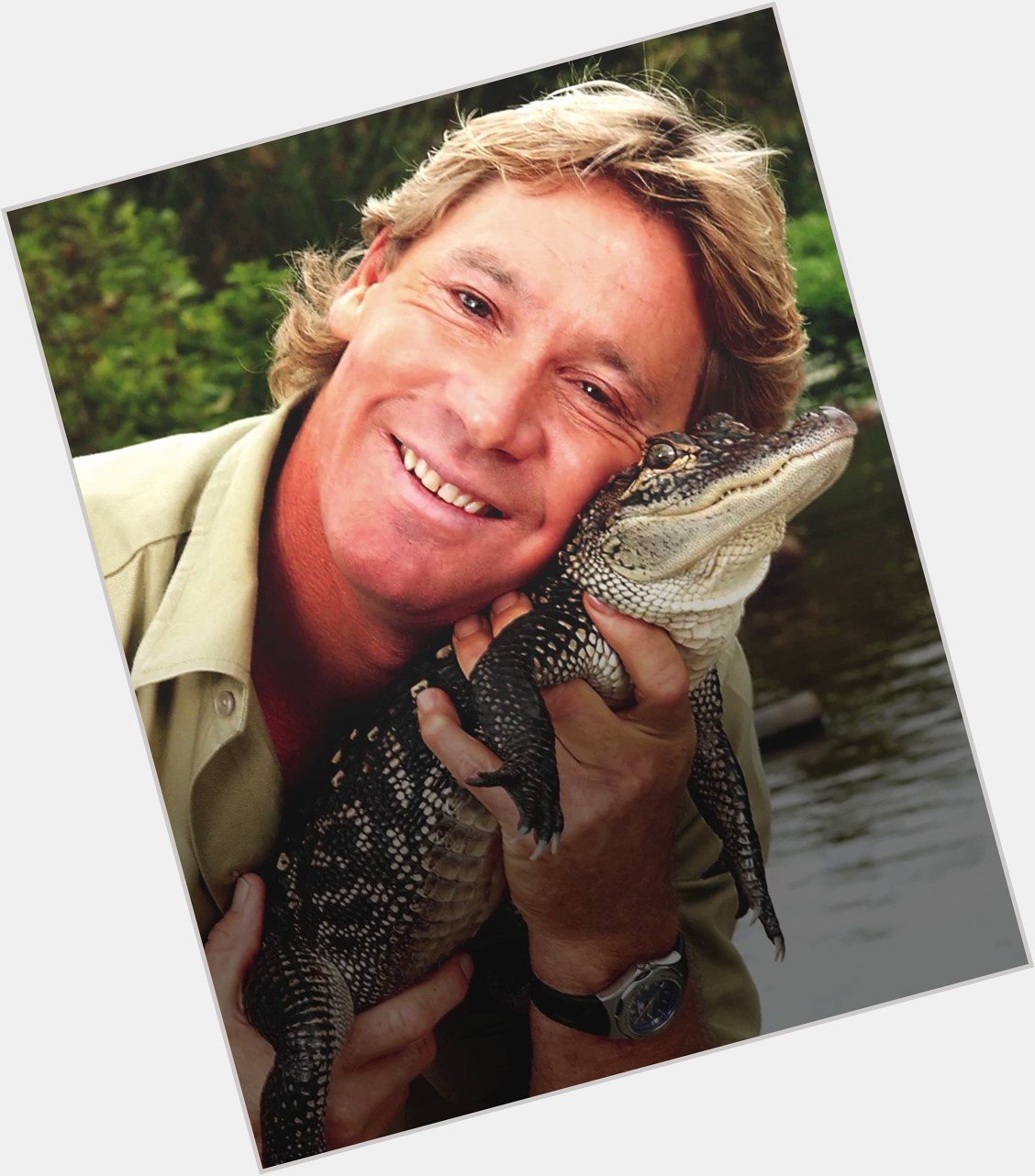 Happy birthday, Steve Irwin. The world misses you  