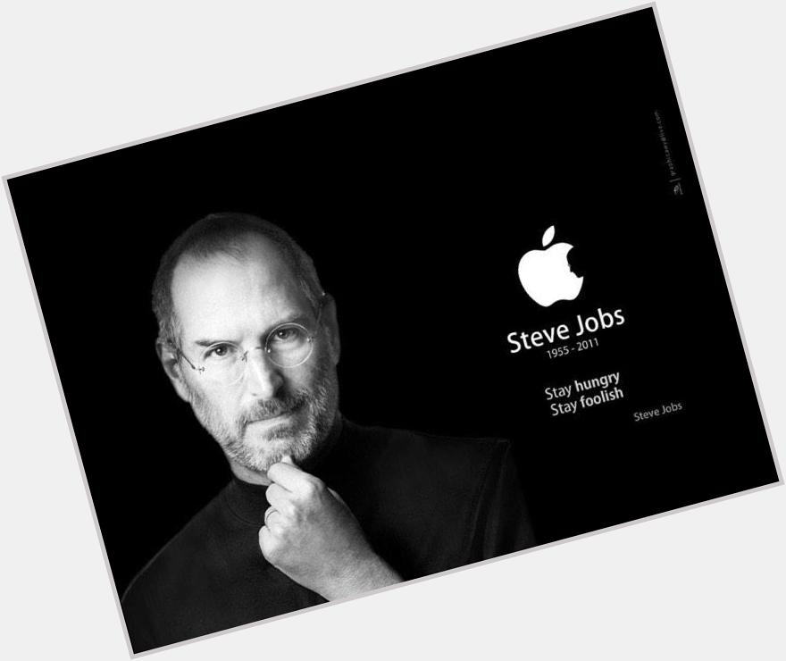 Happy birthday Steve Jobs  