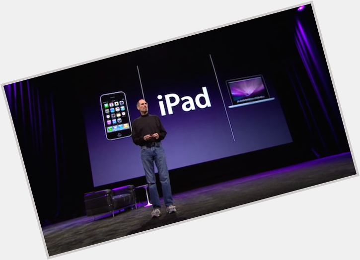 Happy 5th Birthday, iPad!  Five years ago Steve Jobs stood on the stage of the Yerba Buena 