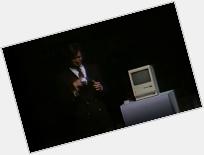  1984 Steve Jobs launched the Macintosh Computer Happy 36th birthday to the Mac 