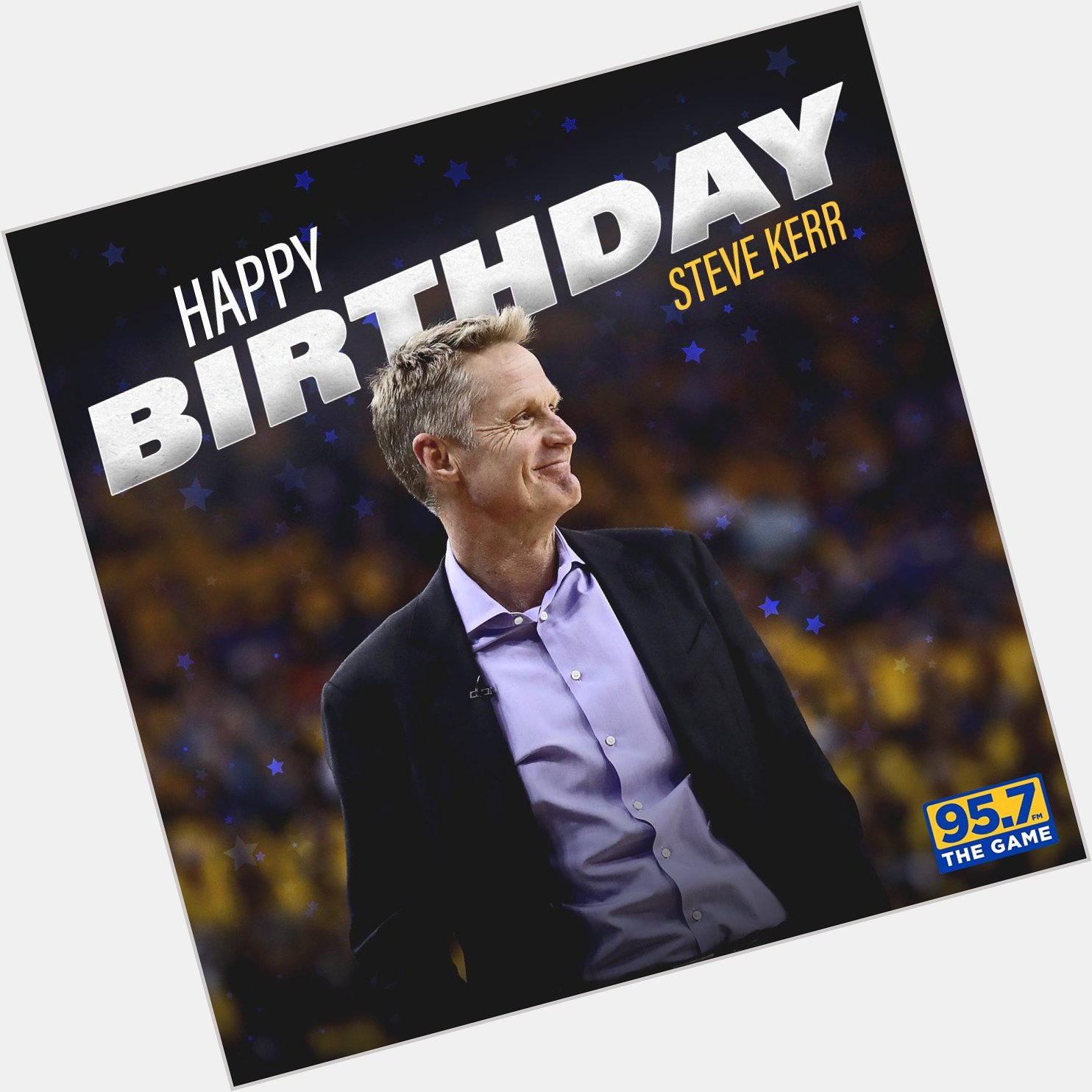 Happy Birthday to the one and only Steve Kerr  