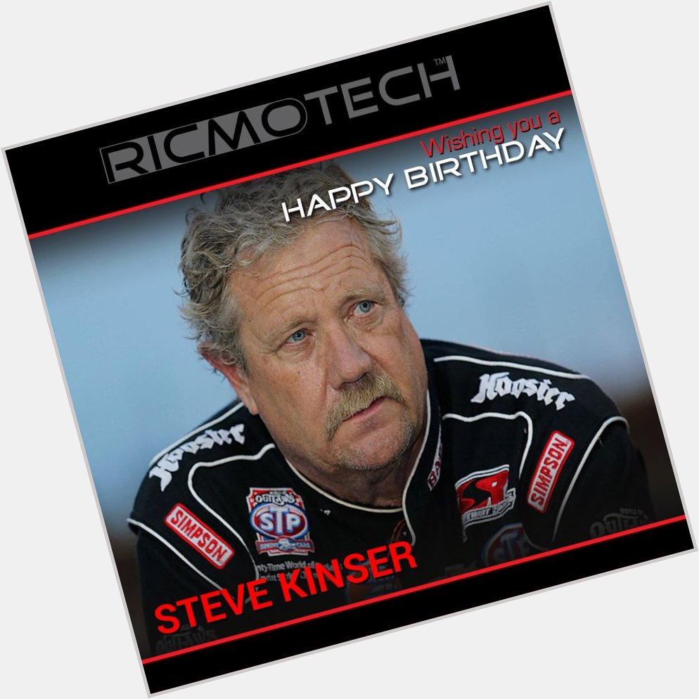  Ricmotech wishes to Steve Kinser a very Happy Birthday!    