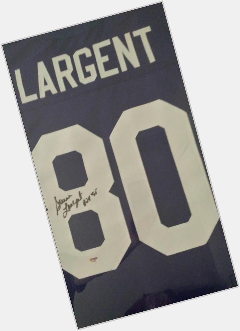  please wish Mr Steve Largent a happy birthday from a huge fan from a  