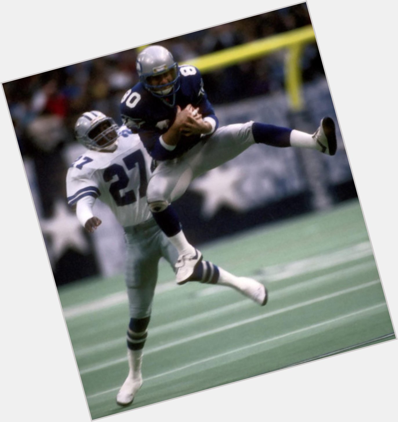Happy BDay WR Steve Largent! \76-89 7 PBs, 5x All-Pro  All-\80s Retired as Ldr: Rec, Yds, TD 