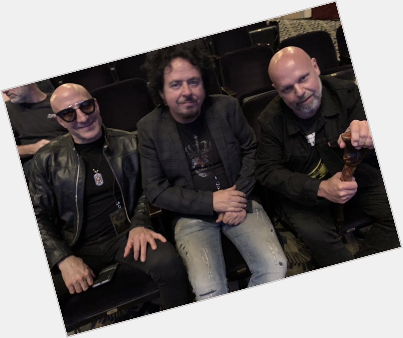 Happy Birthday to Steve Lukather! Here we are with his best friend and amazing drummer Kenny Aronoff last year. 