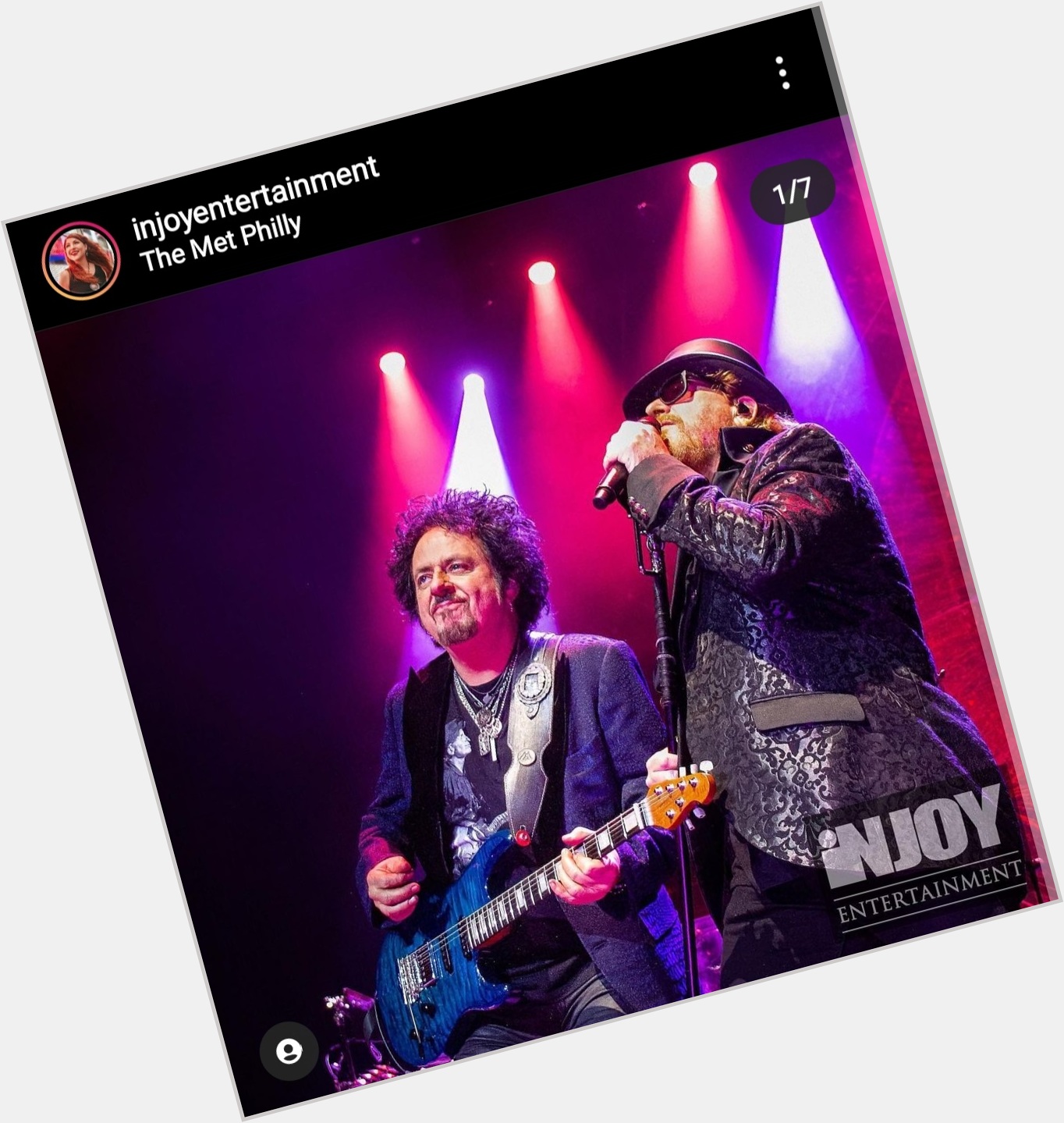 Photo by and Happy Birthday Steve Lukather 