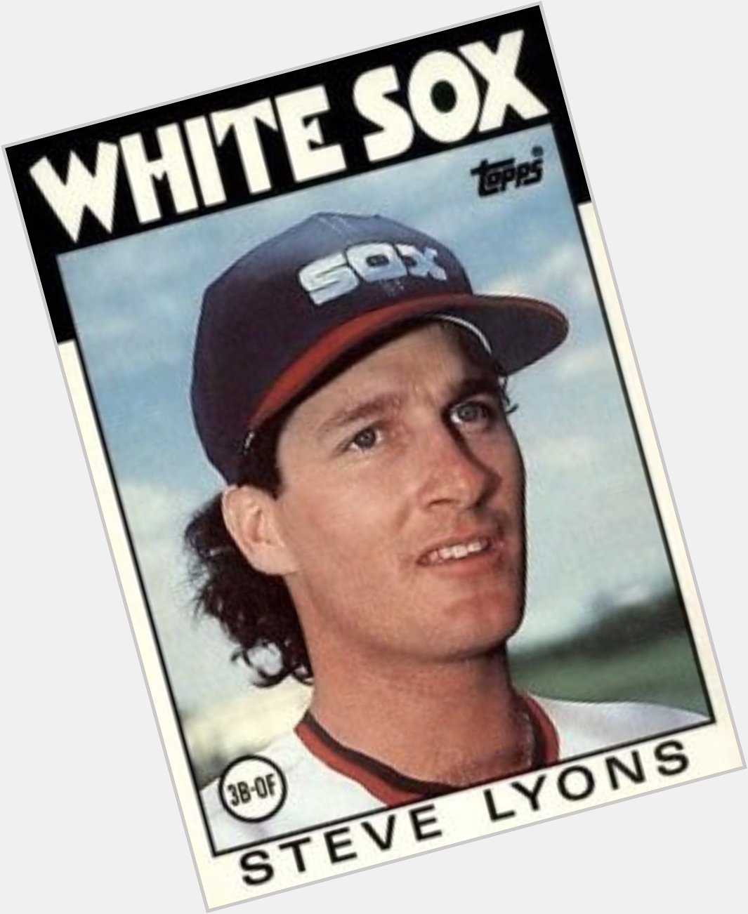 Happy Birthday Steve Lyons, who hit .297, 3 HR, 8 RBI, in 20 games with the 1986  